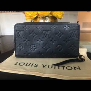 Louis Vuitton Secret Zippy Wallet-Empreinte